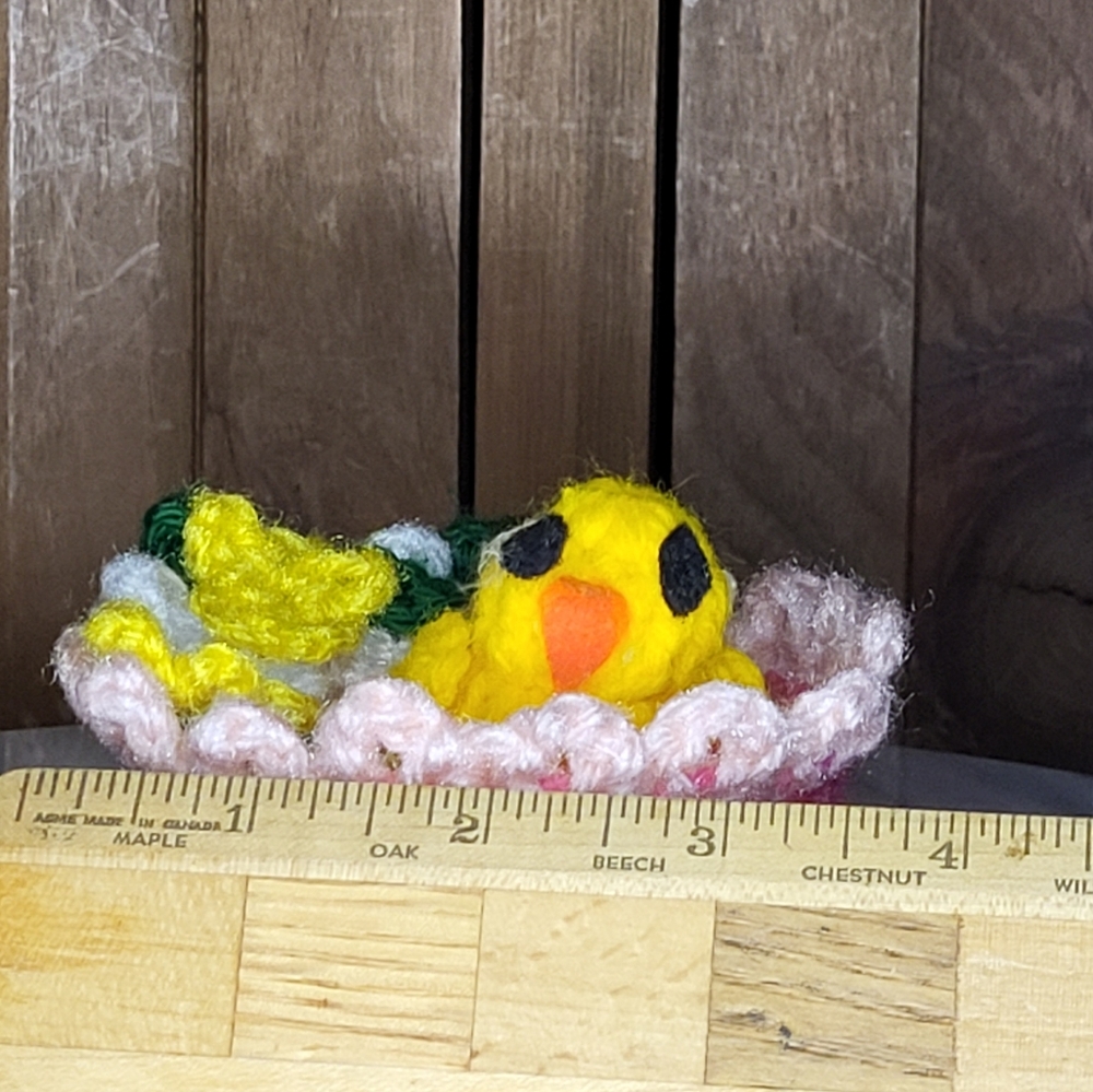 Crocheted Chick - Picture 7 of 13